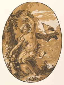 Proserpina, 1594 door Hendrik Goltzius
