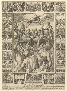 Punitio Tirannorum, uit Allegorieën van het Christelijk Geloof, uit Christelijke en Profane Allegor...