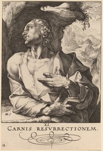 Sint Judas Thaddeüs door Hendrik Goltzius