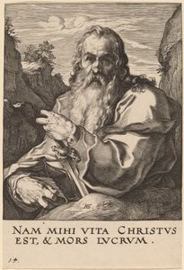 Sint Paulus door Hendrik Goltzius