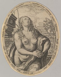 Susanna door Hendrik Goltzius