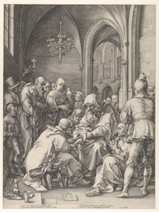 De besnijdenis door Hendrik Goltzius