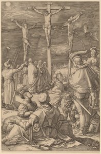De Kruisiging door Hendrik Goltzius