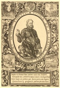 Willem, Graaf van Nassau, Prins van Oranje door Hendrik Goltzius