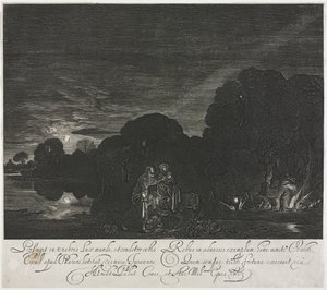 De Vlucht naar Egypte (Nacht)