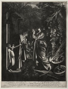 De bespotting van Ceres door Hendrik Goudt