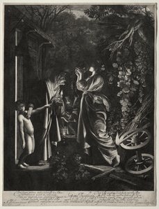 De bespotting van Ceres door Hendrik Goudt