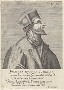 Portret van John Hus