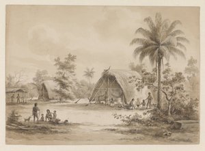 Kamp van de Arowakken of Caraïben