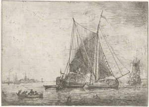 Hooischip door Hendrik Kobell