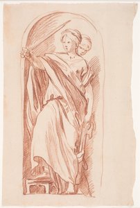 Judith. (Studie naar Beeldhouwwerk)