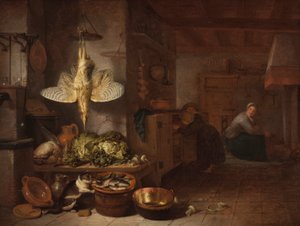 Een keuken door Hendrik Martensz. Sorgh