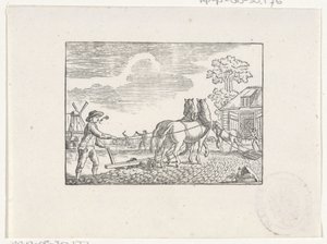 Landarbeiders aan het werk