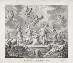 Allegorie op de Ondeelbaarheid, 1795