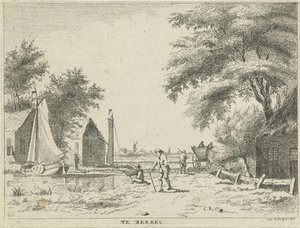 Gezicht op een rivier