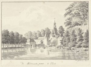 De Burense poort te Tiel door Hendrik Spilman