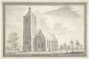 De St. Plechelmuskerk te Oldenzaal door Hendrik Spilman