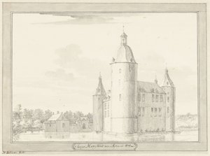 Het kasteel Mooyland door Hendrik Spilman