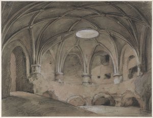Gedeelte van het Spanjaardshol op het Vreeburg te Utrecht