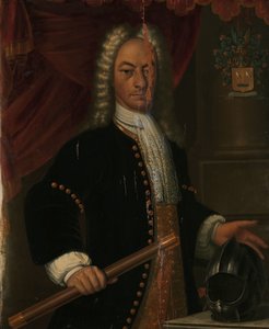 Portret van Diederik van Durven, gouverneur-generaal van Nederlands-Indië