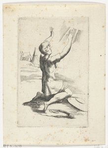 Knielende David