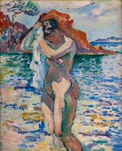 Bader door Henri Charles Manguin