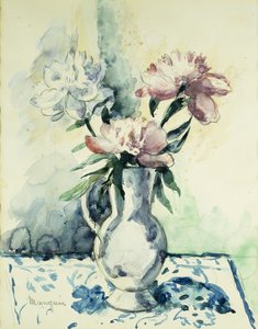 Boeket Pioenen door Henri Charles Manguin