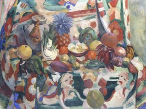 Exotisch stilleven (De grapefruit) door Henri Charles Manguin