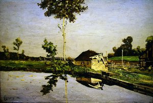 Landschap bij Saint-Prive (Yonne)