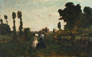 Landschap met figuren