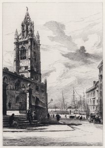 St. Nicolaaskerk, Liverpool door Henri (after) Toussaint