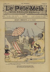 Voor de immensiteit. Illustratie voor Le Pele-Mele, 1901