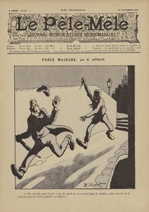 Force majeure. Illustratie voor Le Pele-Mele, 1902