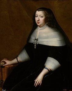 Portret van Anna van Oostenrijk door Henri Beaubrun