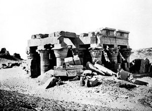Ombos Tempel, Nubië, Egypte