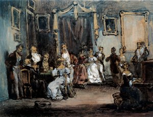 Een avond bij Madame X door Henri Bonaventure Monnier
