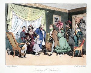 Faubourg St. Honoré, illustratie uit 