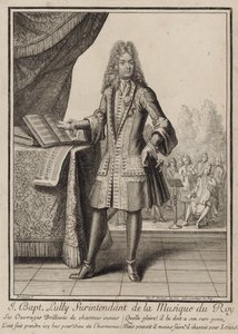 Jean-Baptiste Lully door Henri Bonnart