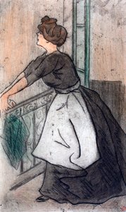 Kamermeisje door Henri Boutet
