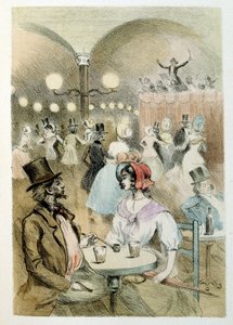 Illustratie door Henri Boutet, voor 