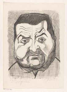 Portret van een onbekende man