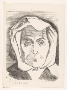 Portret van een onbekende vrouw