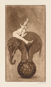 Olifant en Clown L
