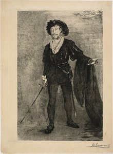 Faure in de rol van Hamlet