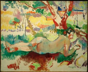 Omkering studie, Naakt onder de bomen, Villa Demiè