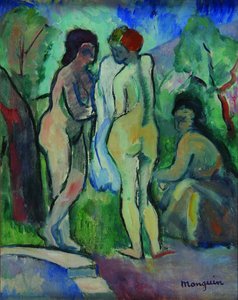 Les baigneuses (De baders), 1905 door Henri Charles Manguin