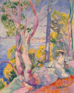Ochtend in de Cavaliere door Henri Charles Manguin