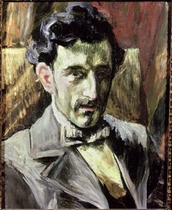 Portret van Maurice Ravel (1875-1937) door Henri Charles Manguin