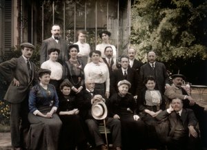Familieportret door Henri Chouanard