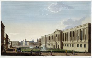 Colonnade du Louvre, circa 1820 - in 